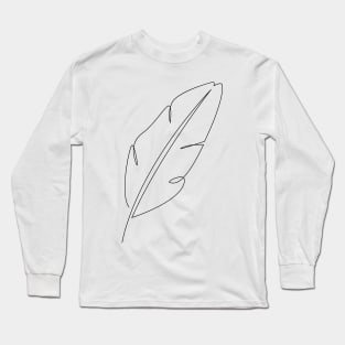 Banana Feather Long Sleeve T-Shirt